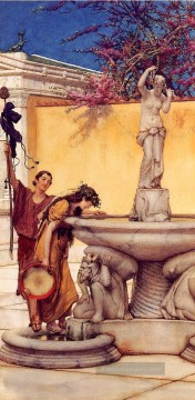  romantischer Kunst - Zwischen Venus und Bacchus romantischer Sir Lawrence Alma Tadema
